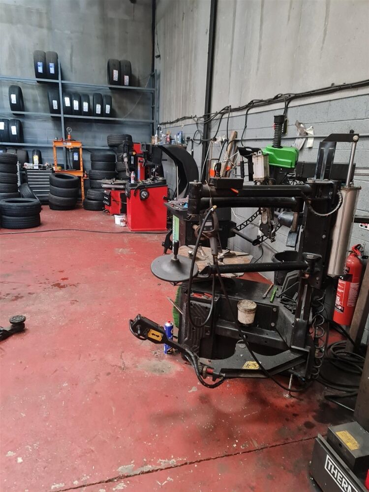 TYRE SHOP AND GARAGE