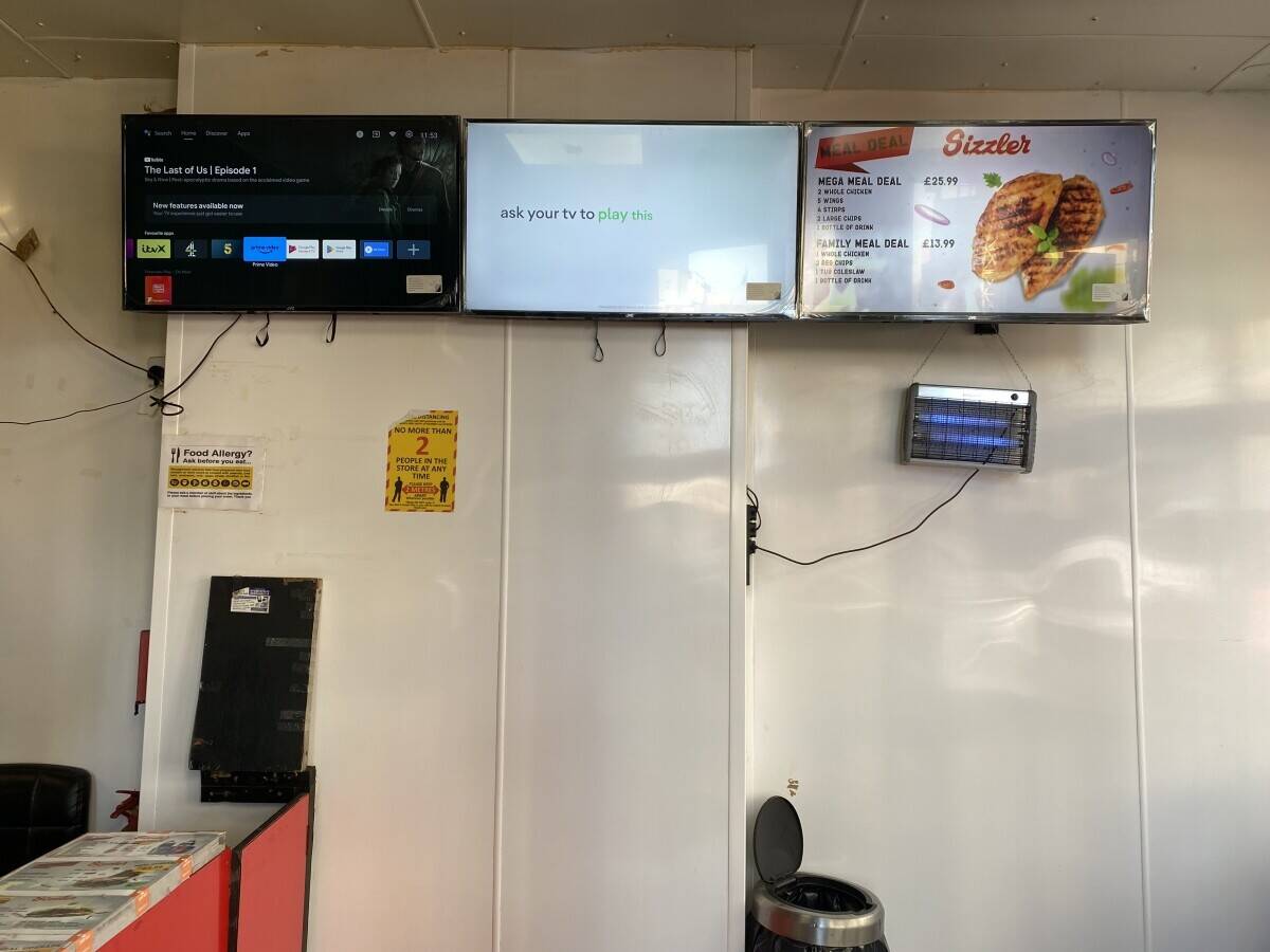 Sizzler Takeaway for sale in Maidenhead, Berkshire.