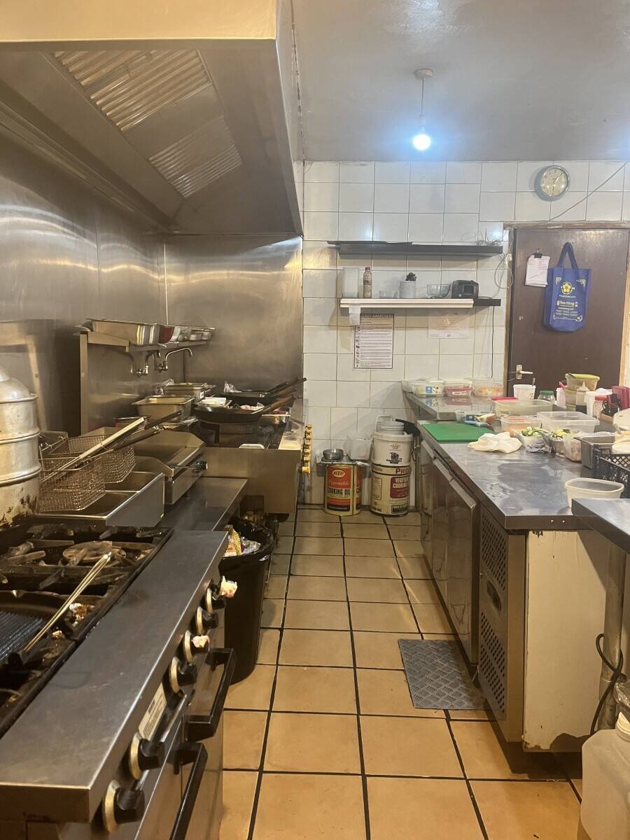 Thai restaurant in Elm Park station parade.