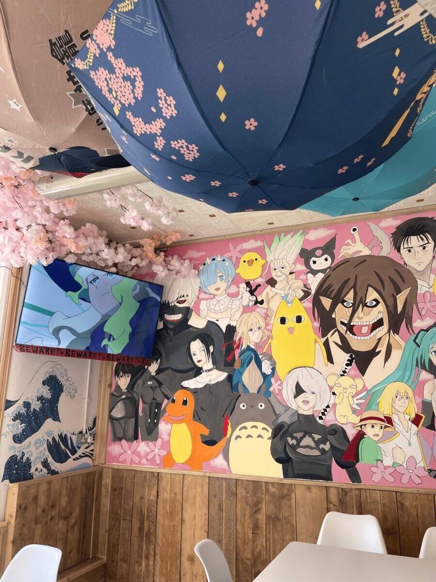 Anime themed maid cafe