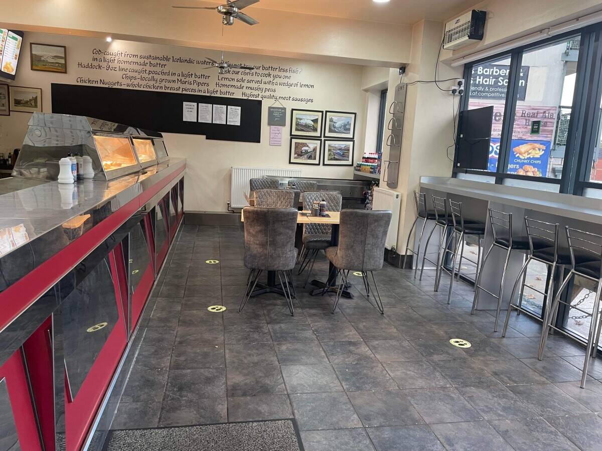 Fish and chips shop for sale