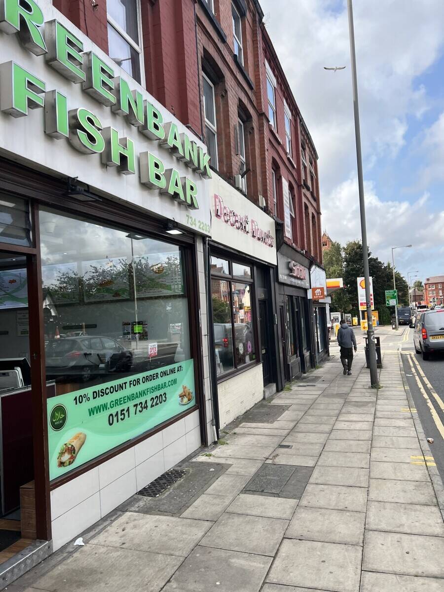 Takeaway Fish n Chips Pizza and Kebab for sale in Liverpool