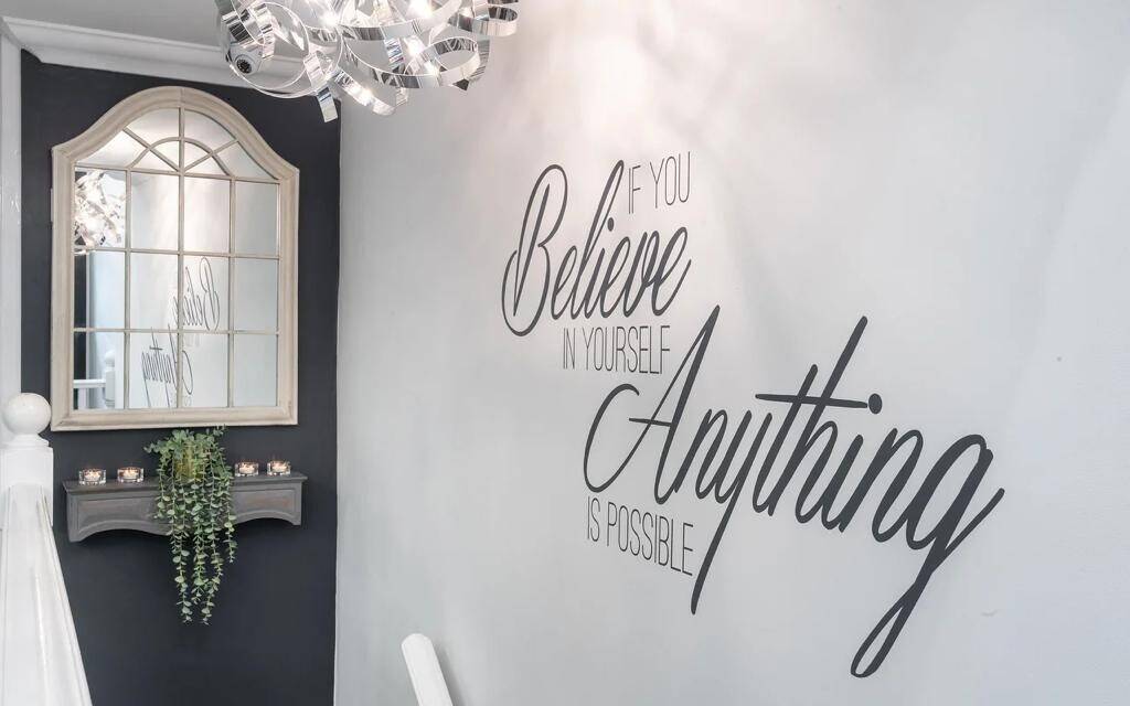 Very busy established hair and beauty salon comprising two floors