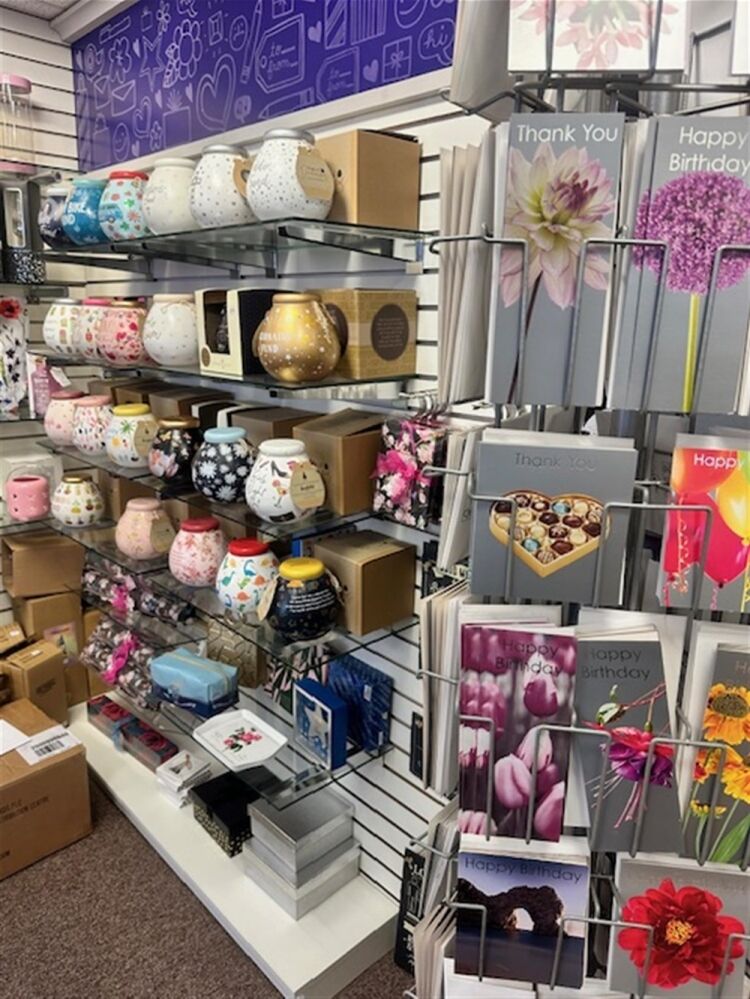 HALLMARK CROWN CARD AND GIFT SHOP - DERBYSHIRE