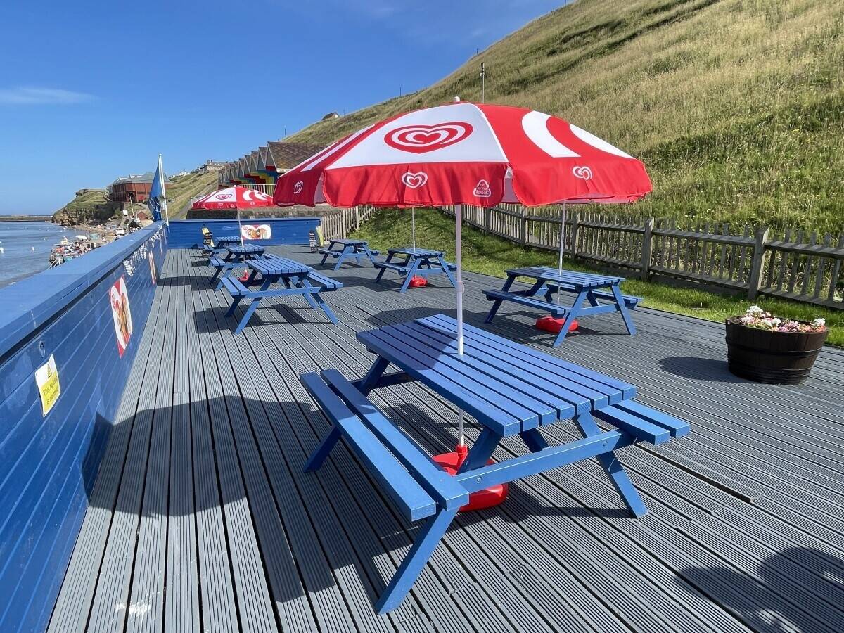 Price Reduced Beach Cafe & Gift Shop Container Unit (Separate) on Promenade in Whitby