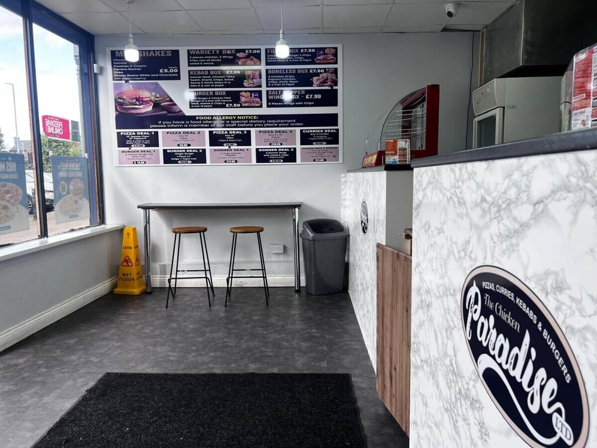 Established Hot Food Takeaway for Sale
