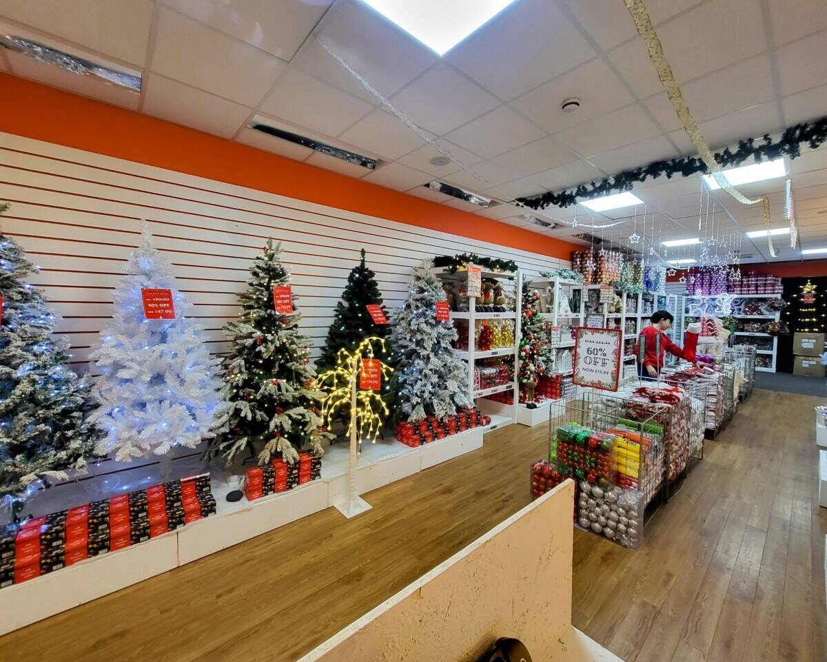 Christmas Decoration Wholesale Business with Stock and Shop Fittings for Sale