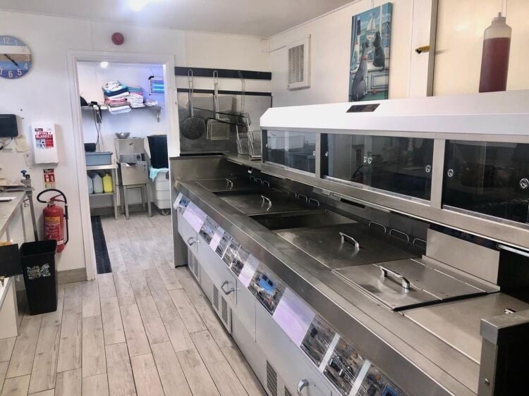 Freehold Fish & Chip Shop Takeaway Located In Redruth