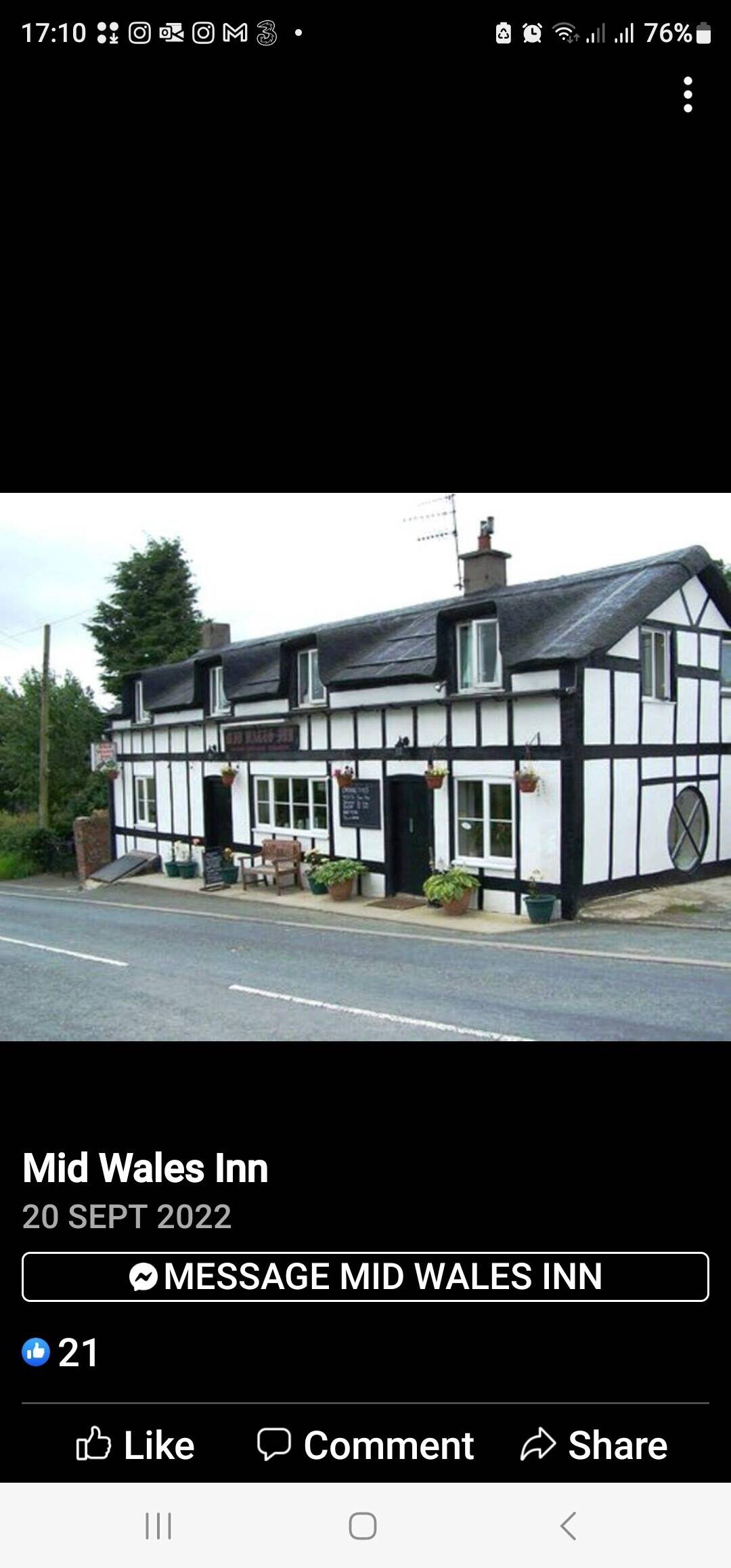 Bar restaurant bed and breakfast for sale in rhayader  Photo 4