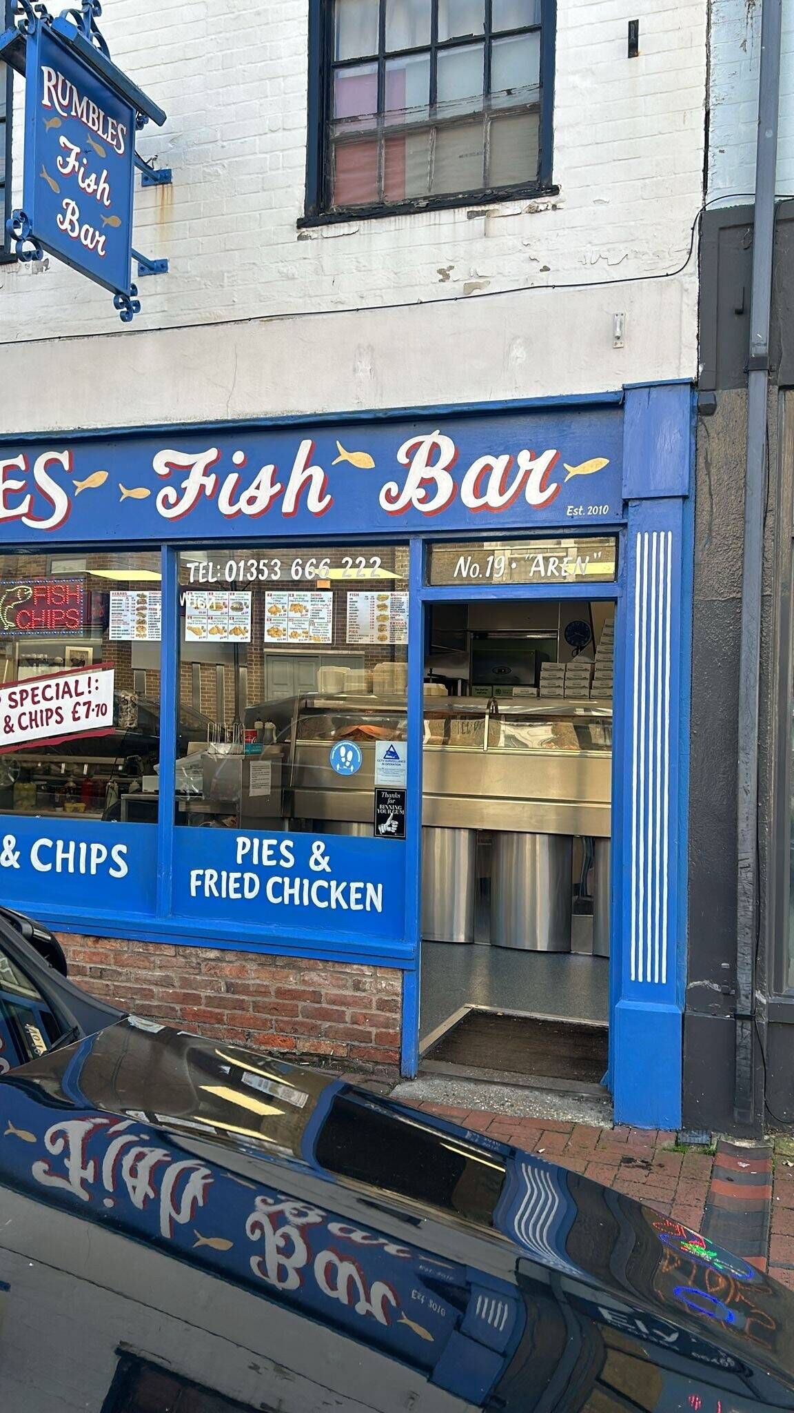 Fish and chips high street 