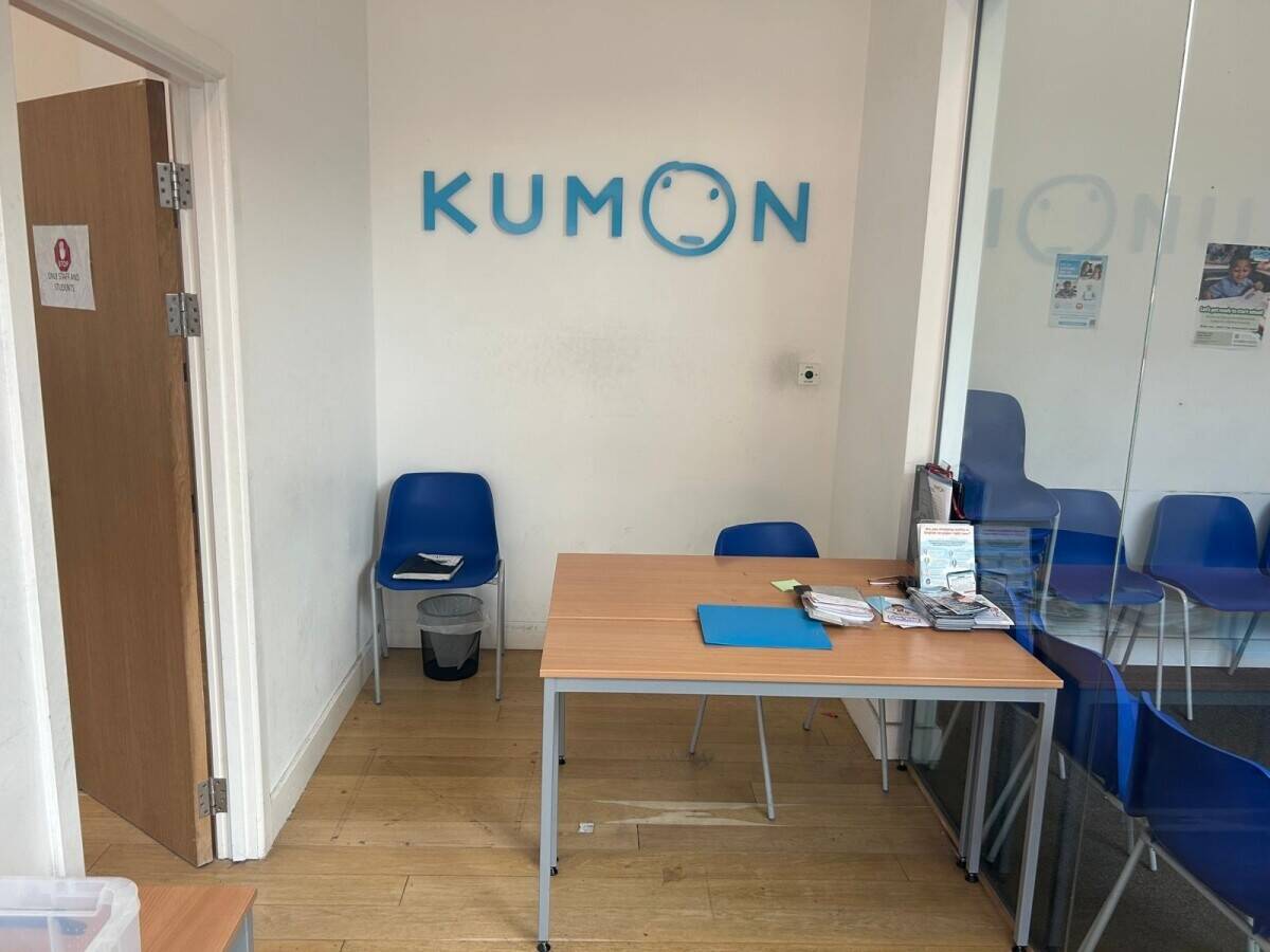 Kumon tuition centre for English and maths for sale in Canning Town