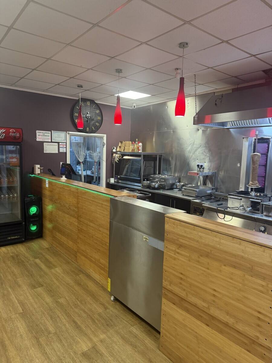 Gyros Kebab Burgers shop for sale in Kings Lynn 