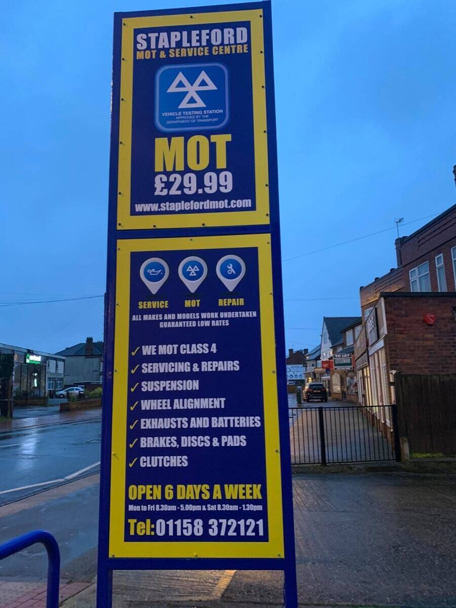 Mot station forsale