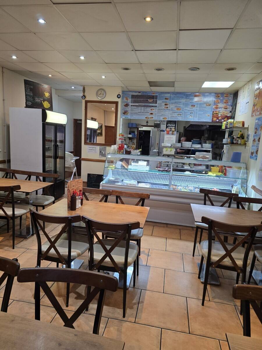 Thriving café located in Forest Gate, London.
