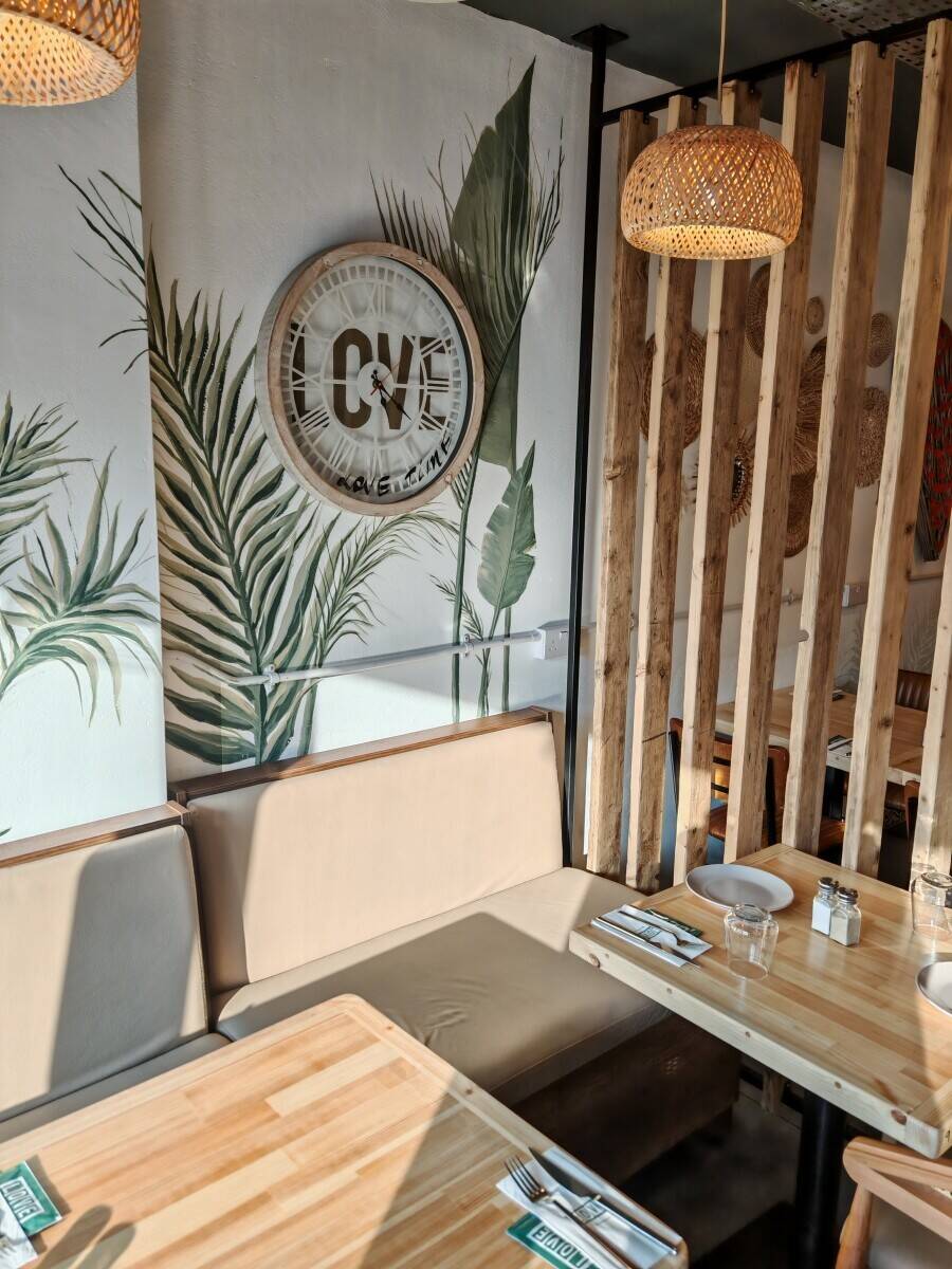 Beautifully decorated new Turkish restaurant 