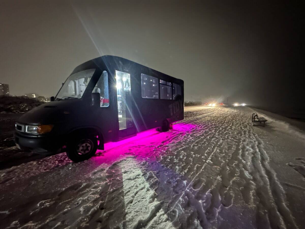 Mobile Barbershop - Mini Bus Conversion