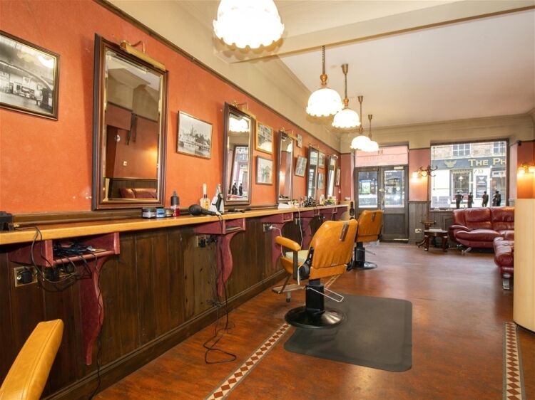 Cameron's Barber Shop and Flat