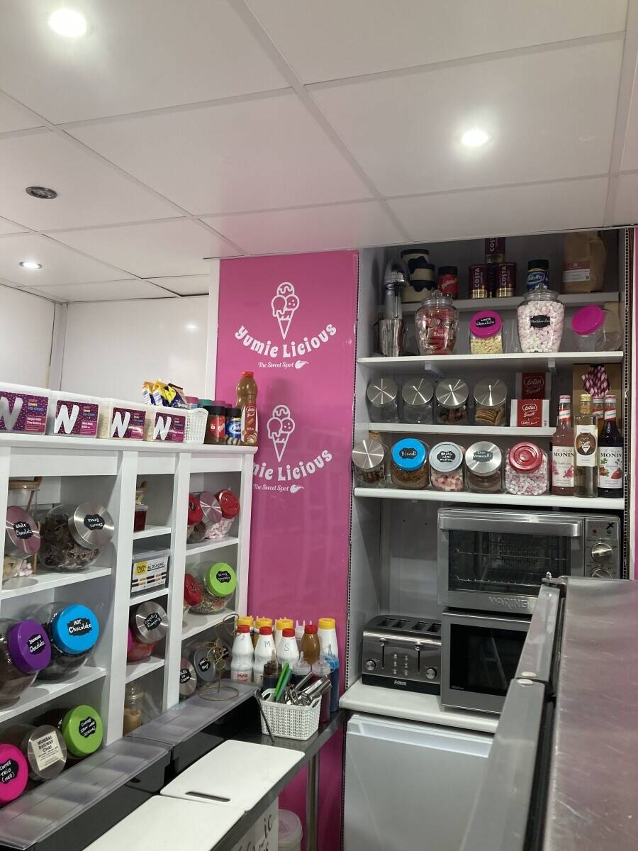 Dessert / Sandwich shop for sale in Bradford West Yorkshire.