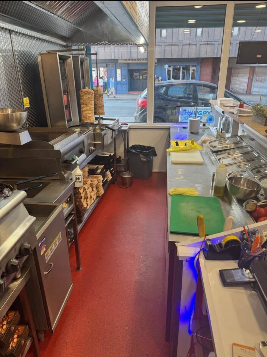 Greek takeaway for sale in Liverpool Bootle