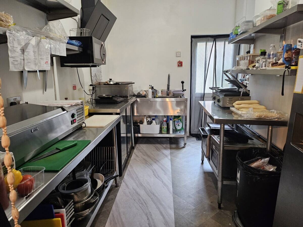 Small family business, sandwich shop and coffee shop
