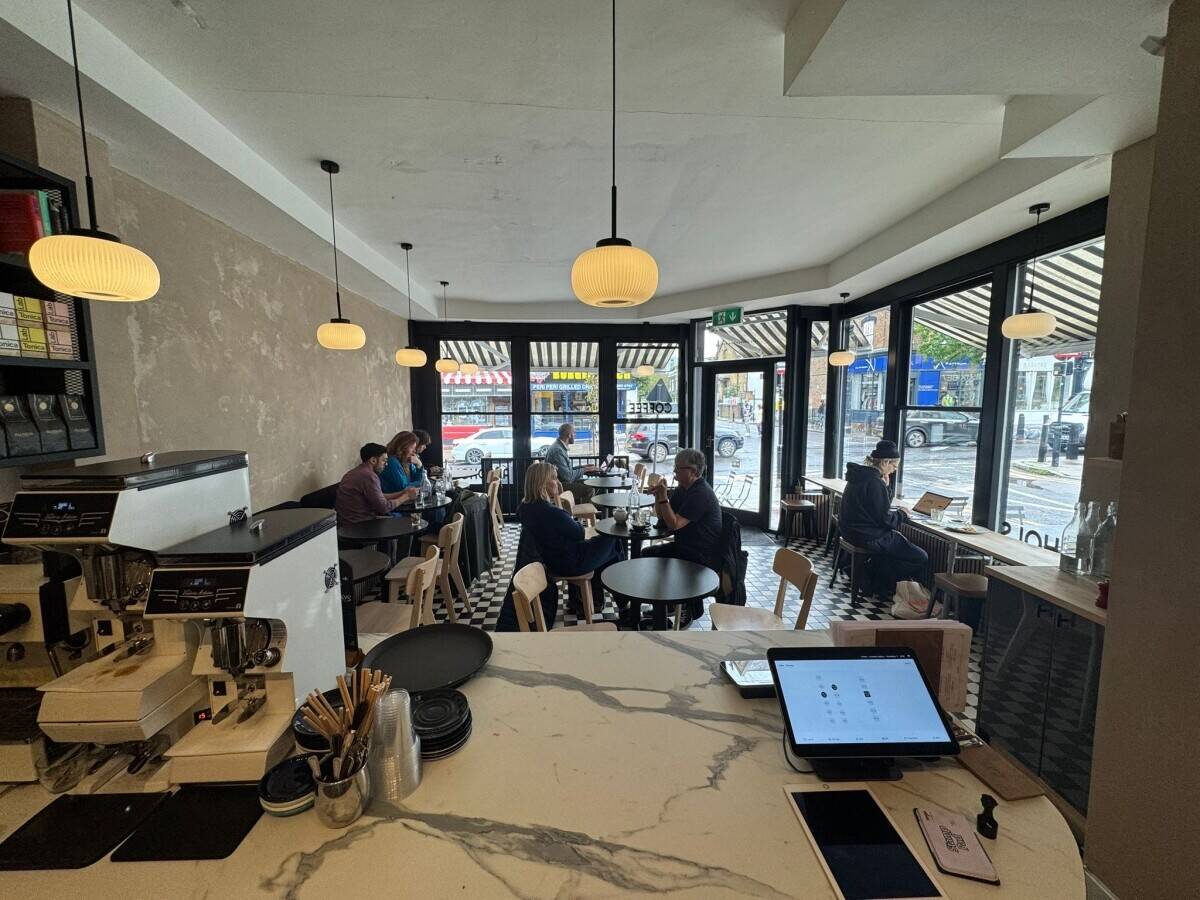 Speciality coffee and Brunch Cafe for sale in Hackney