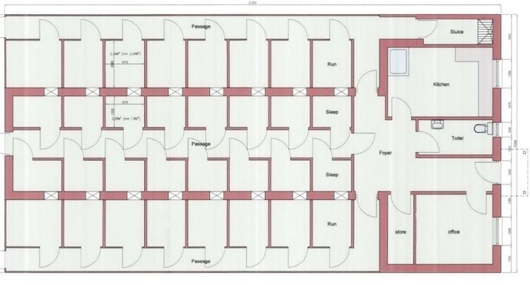 LUXURY BOARDING KENNELS WITH PRIVATE 4 BED PROPERTY IN ABERDEENSHIRE