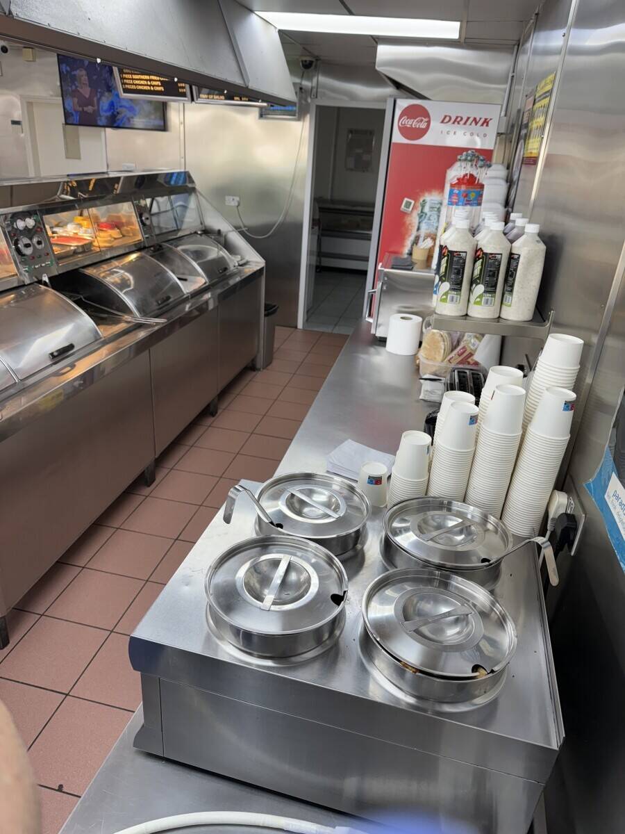 Established Fish & Chips shop for sale in Solihull West Midlands.