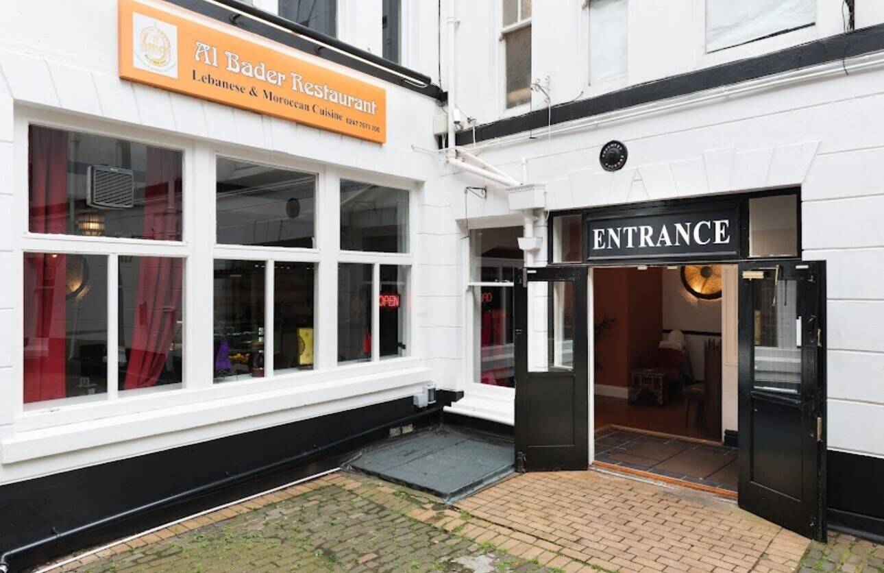 Middle Eastern Restaurant in Coventry city centre, very good location for a business