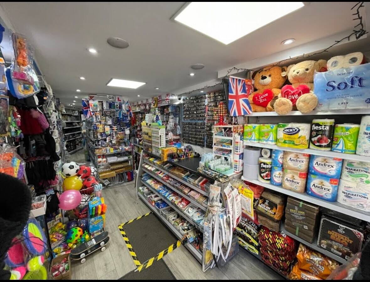 Busy Household Goods Retail Shop with Stock Included