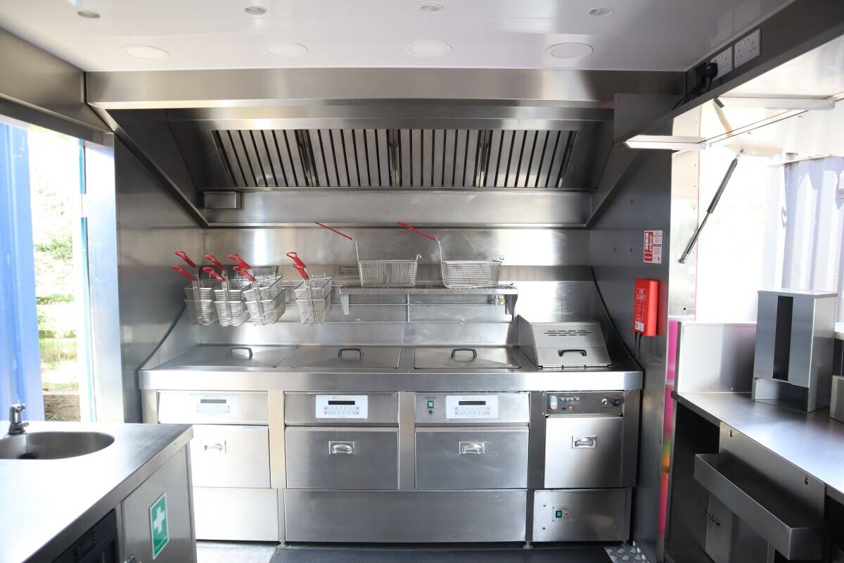 Fish & Chips business converted shipping container for sale&nbsp; Photo 4