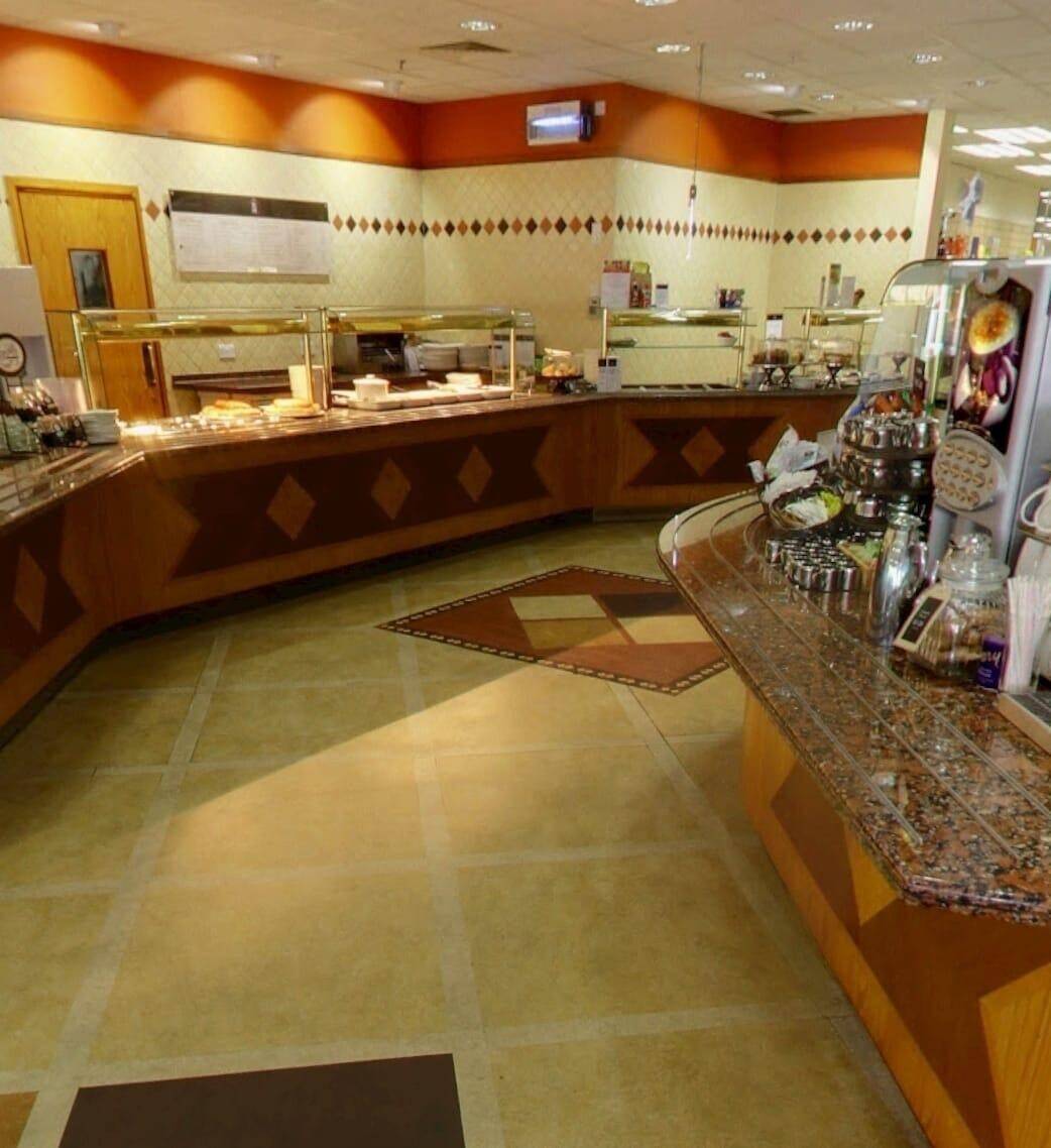 Town centre Restaurant in Boston shopping mall