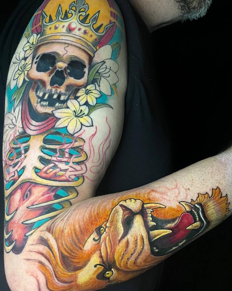 Never Say Die - Tattoo Studio Croydon · Award Winning Tattoo Studio Photo 4