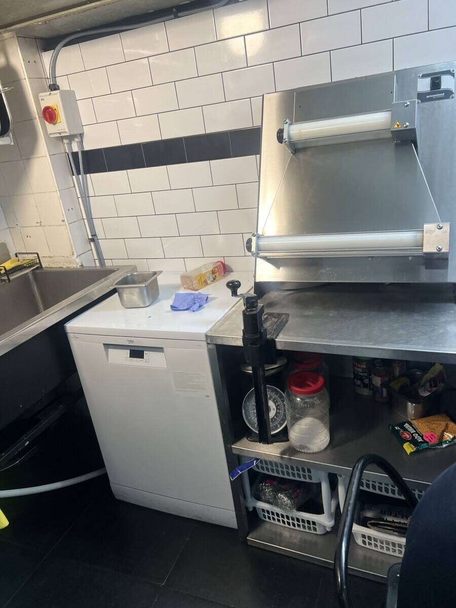 Pizza burger and kebab shop