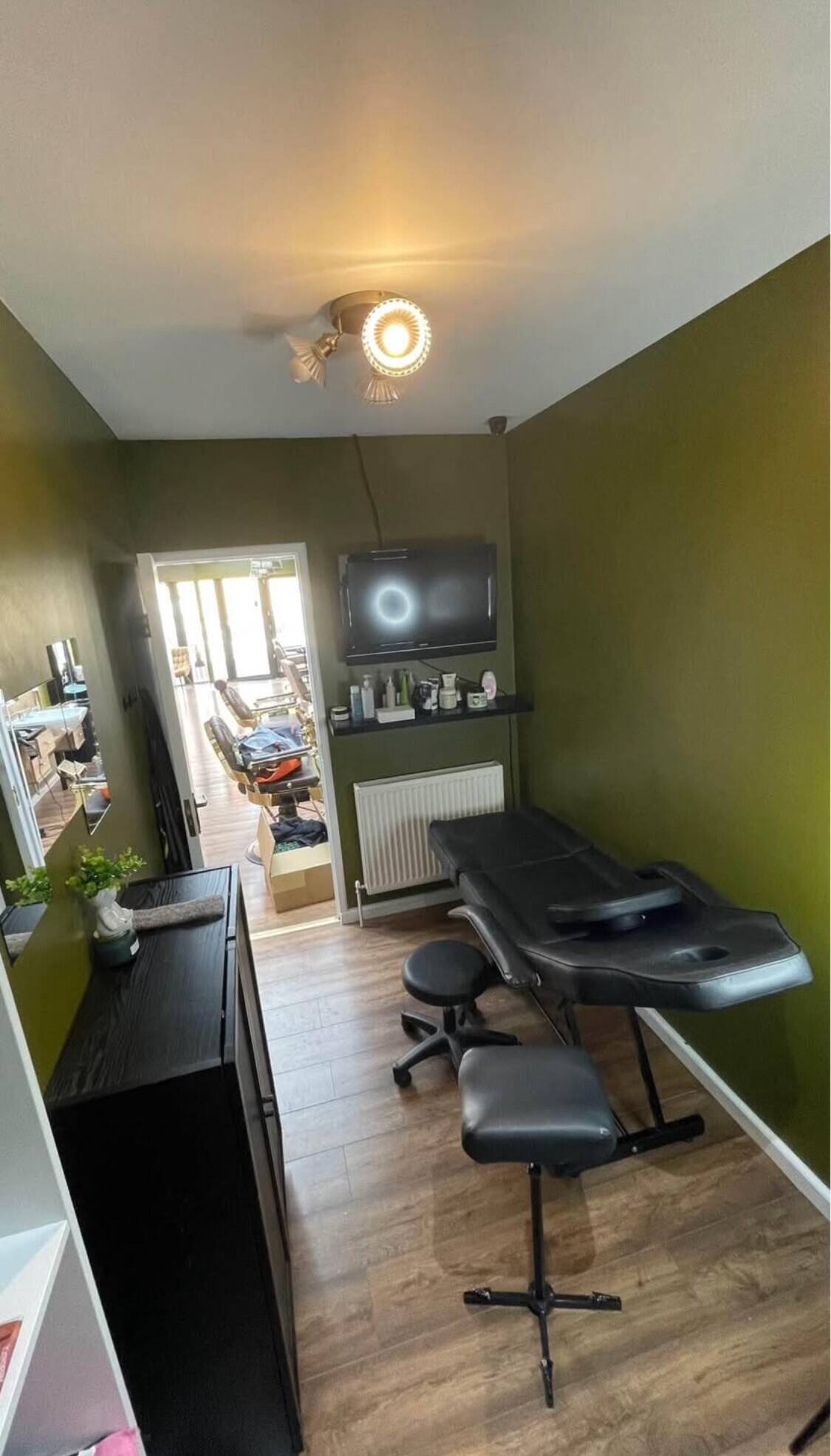 Premium spaces available on a long-term contract basis inside a luxury salon located on Lillie Road,