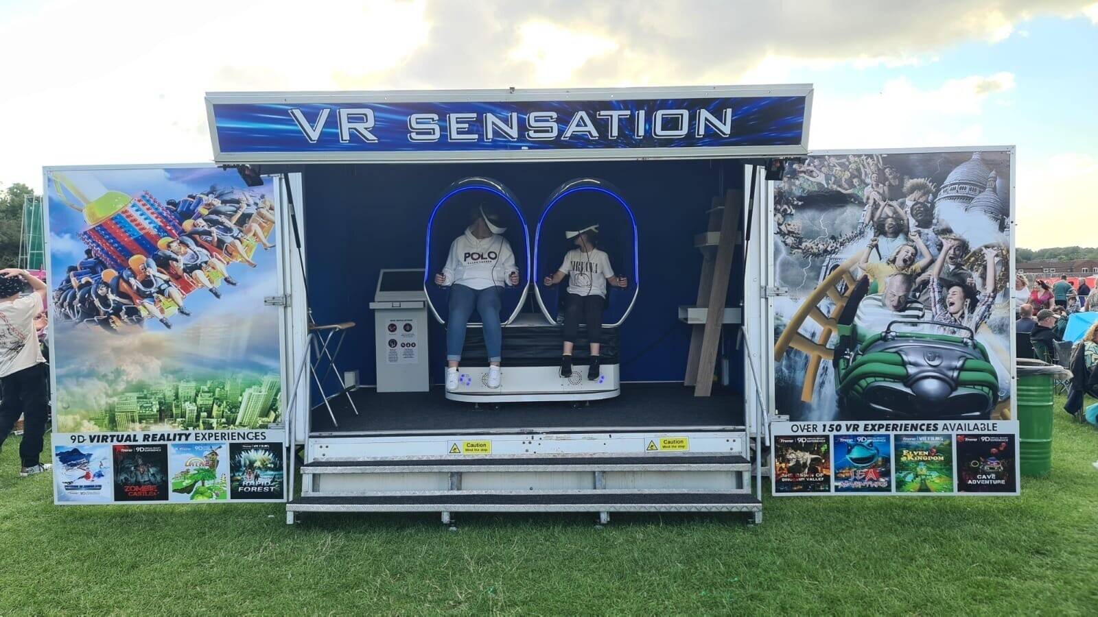 Mobile Entertainment Virtual Reality similator