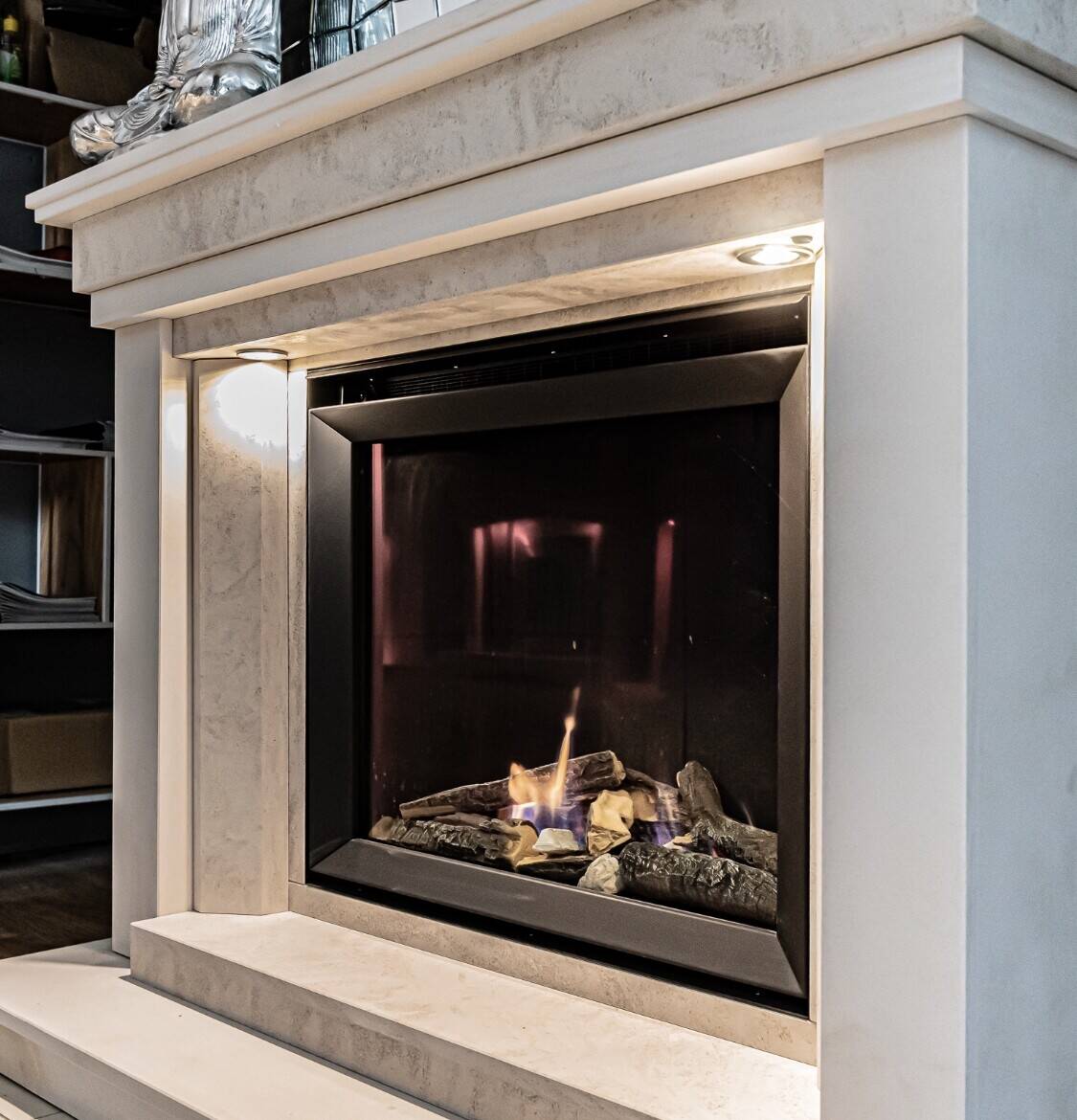 Fireplace stoves and media wall showroom Photo 4