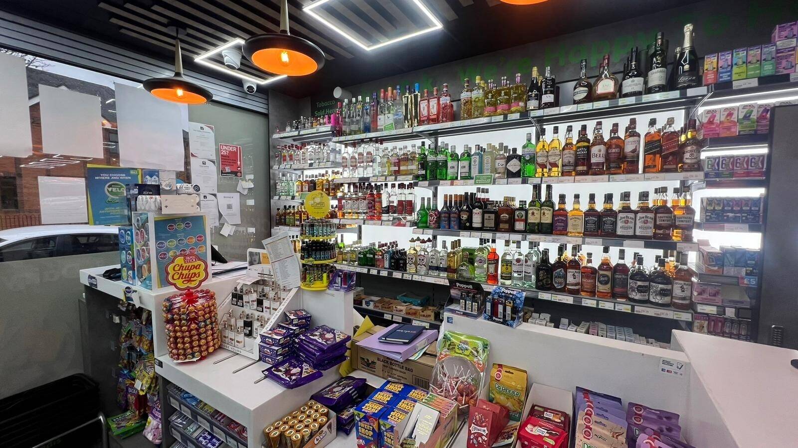BRAND NEW BRANDED OFF - LICENSE STORE LEASE FOR SALE ONLY 28 MILES AWAY FROM LONDON