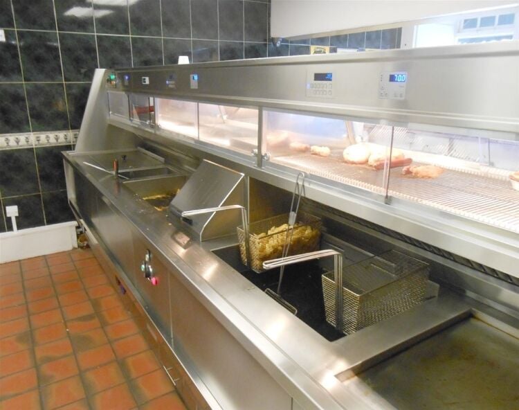 Refurbished fish & chip shop, prime Scunthorpe high street