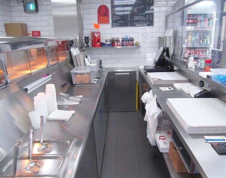 Refurbished freehold fish & chip shop, Huddersfield Photo 4