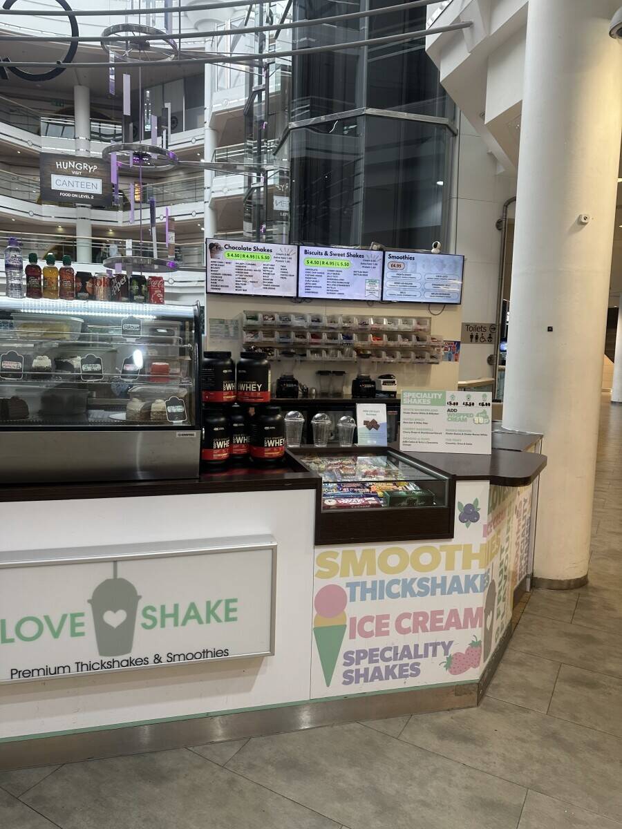Milkshake bar for sale!