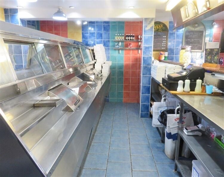 Substantial Grade II listed fish & chip shop, Canterbury