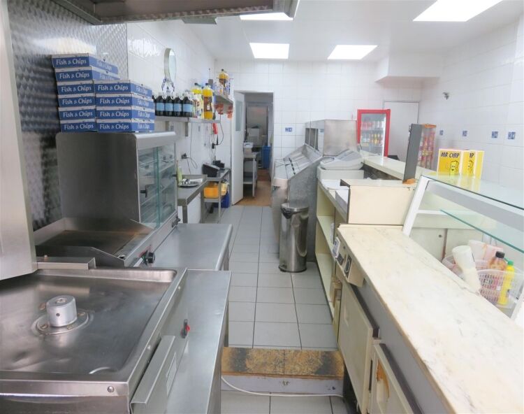 Long-established fish & chip shop, Leyton regeneration zone