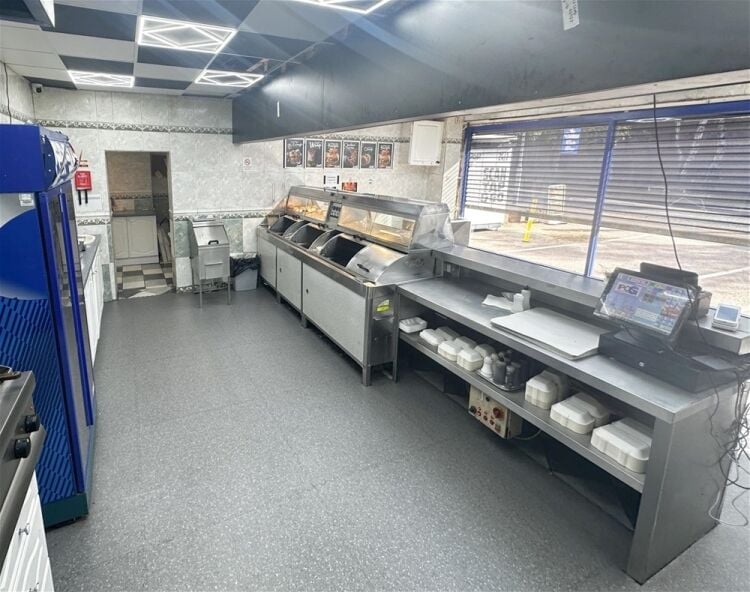 Detached freehold fish & chip shop with second retail unit, Cannock