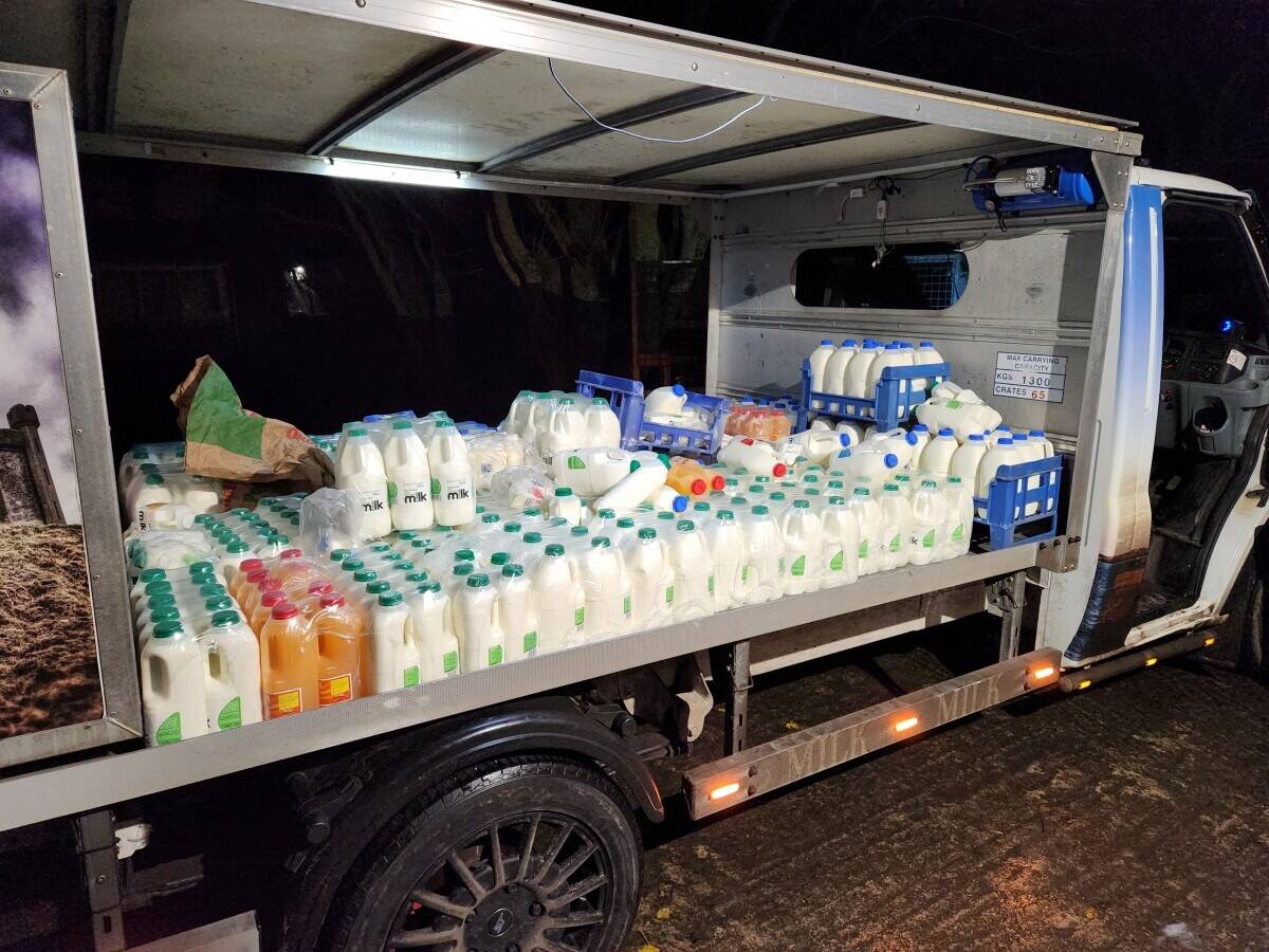 Milk and sundries doorstep delivery 