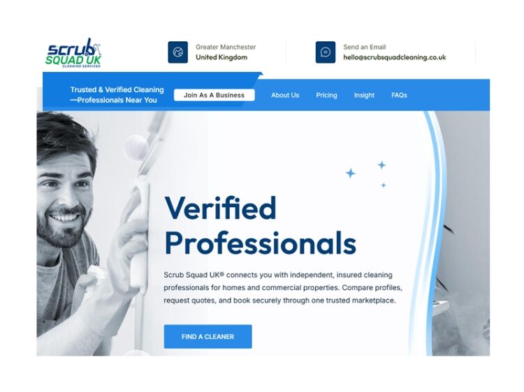 Digital Cleaning Opportunity – Verified Marketplace for Cleaning Professionals
