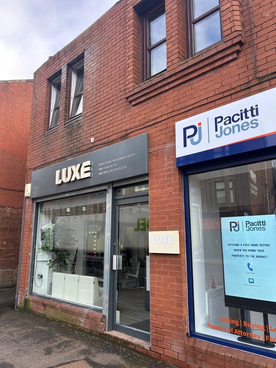 Luxe Hair & Makeup Salon Uddingston Main Street - Business For Sale 30k - Long Lease Available