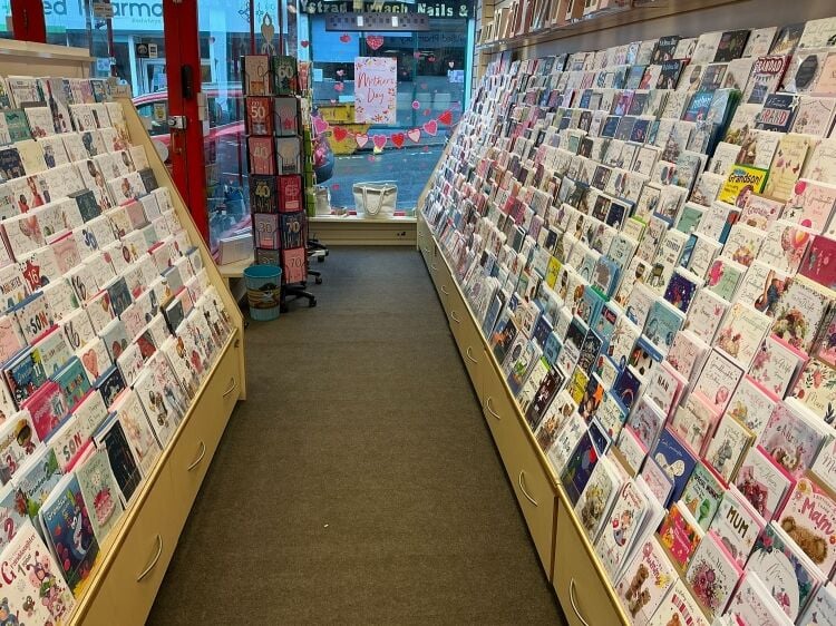 SUPERB CARD and GIFT SHOP, NEAR CAERPHILLY