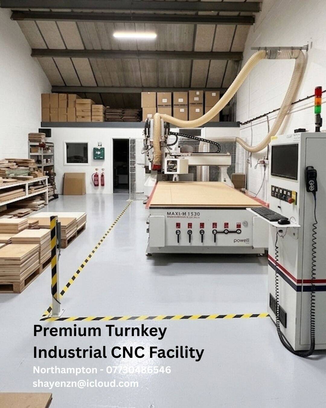 CNC factory for sale in Northampton