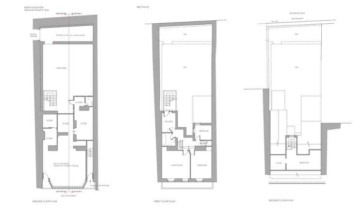 Auction Lot: Development Site with Planning for 2 Houses, Brixham, Devon For Sale in Brixham Photo 4
