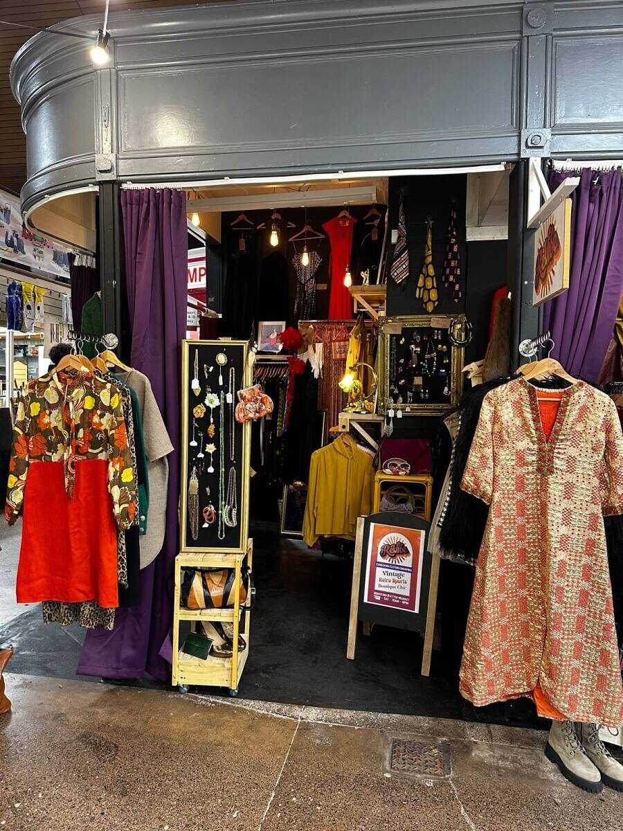 Revibe Vintage Clothing Stall – Turnkey Business for Sale (Hereford Market)